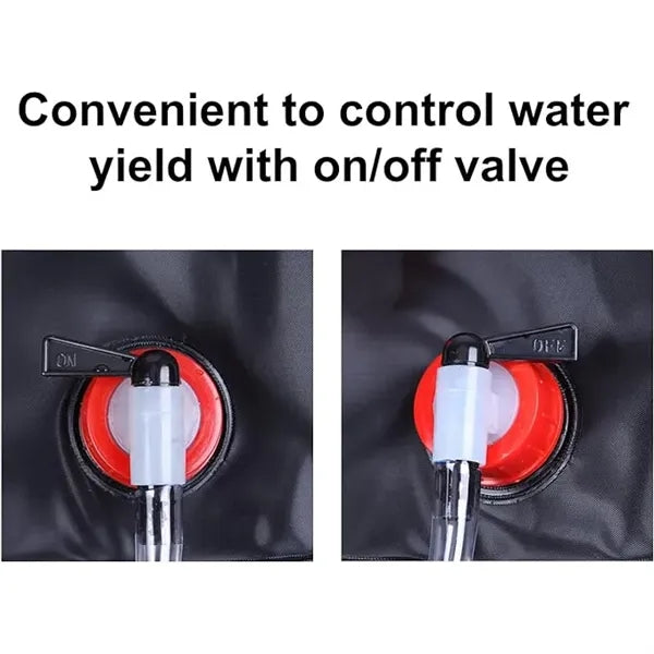 5 Gallons Portable Solar Camping Shower Bag