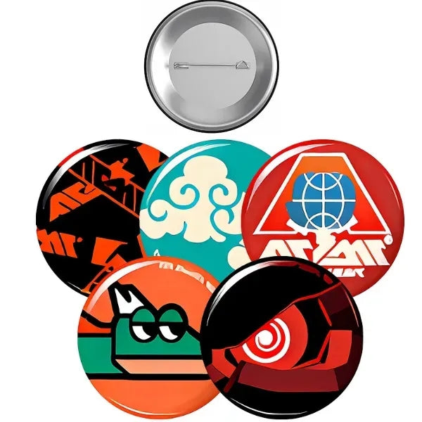 Full Color Customized Tin Brooch