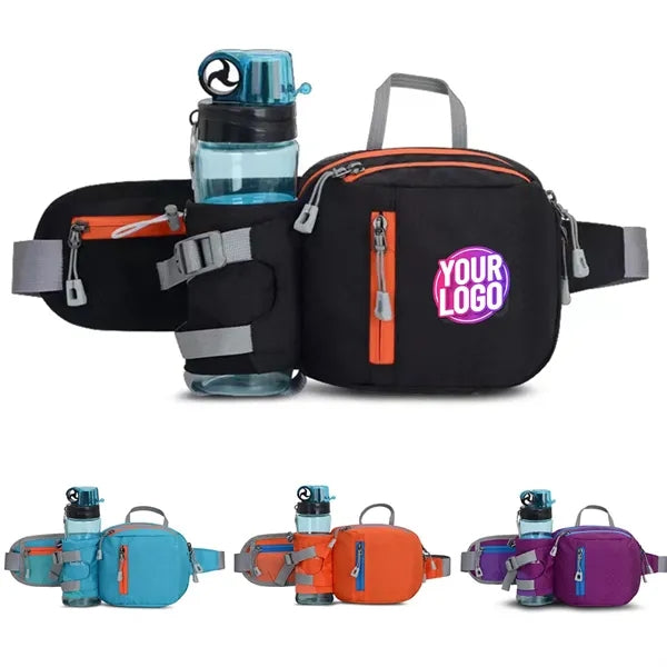 Outdoor Fanny Pack With Water Bottle Holder