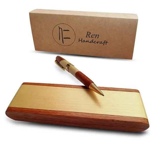 Premium Wooden Ballpoint Pen Set, Perfect for Corporate Gift