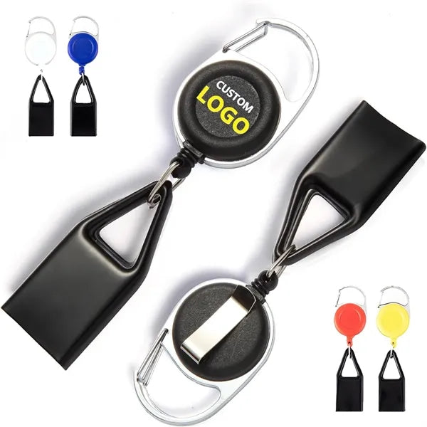Portable Retractable Holder Keychain For Traveling Camping
