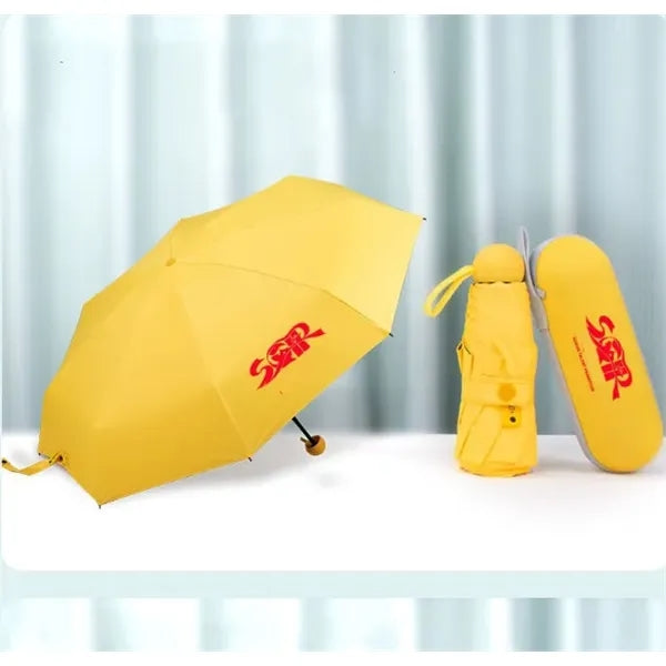 Folding Umbrella with Case