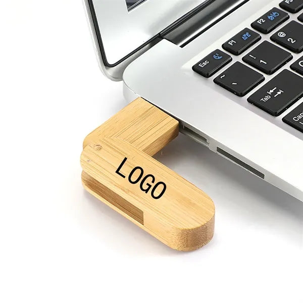 Bamboo Swivel Bulk Usb Drive
