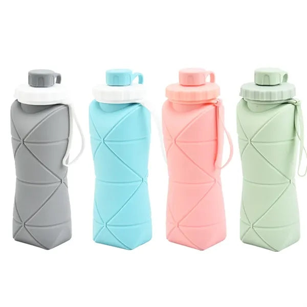 Silicone Travel Foldable Water Bottles
