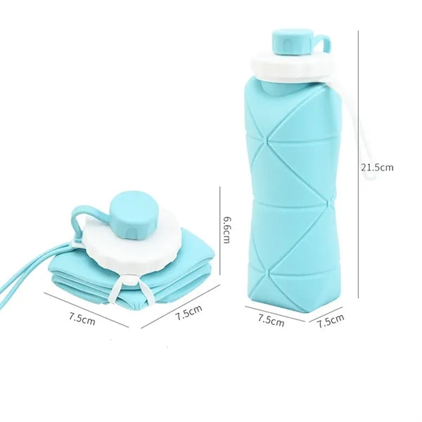 Silicone Travel Foldable Water Bottles