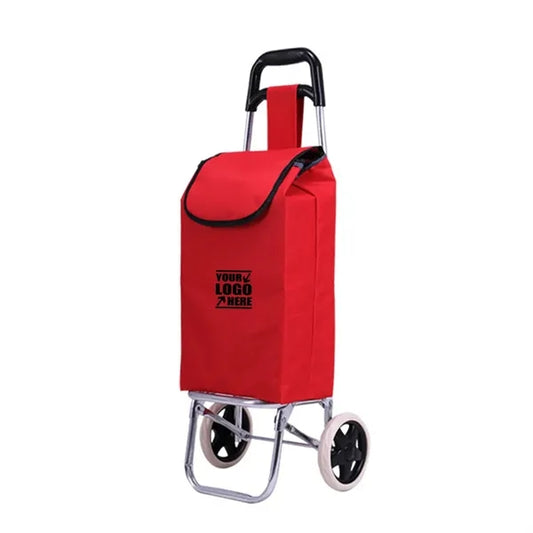 Portable Collapsible Shopping Bag With Wheels