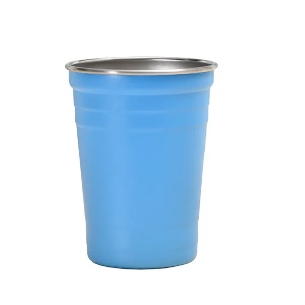16 oz Single Wall Stemless Stainless Steel Pint Cup