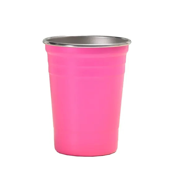 16 oz Single Wall Stemless Stainless Steel Pint Cup