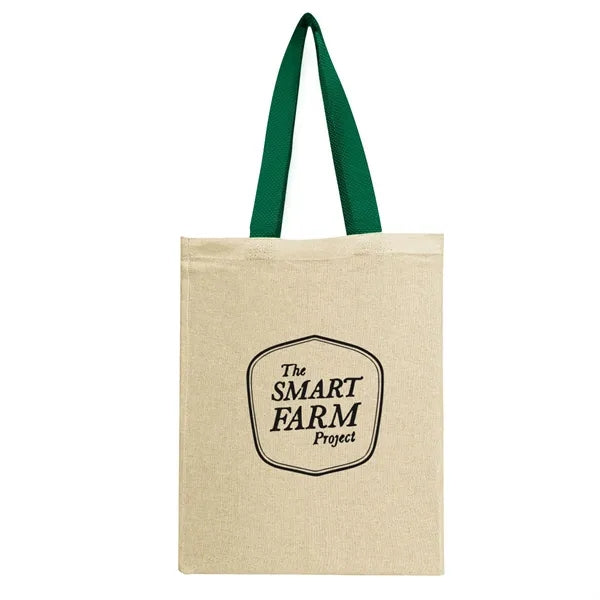 Natural Cotton Canvas Tote Bag