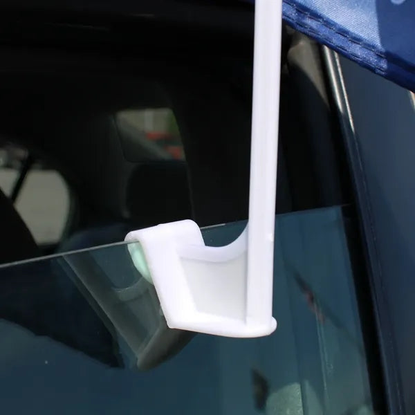 11.5" x 15" Stationary Use Single Reverse Car Flag