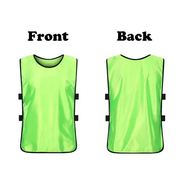 Quick-Dry Scrimmage Vests Soccer Practice Jersey
