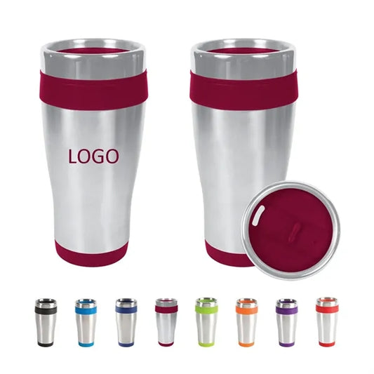 16 oz Stainless Steel Tumbler Travel Mugs