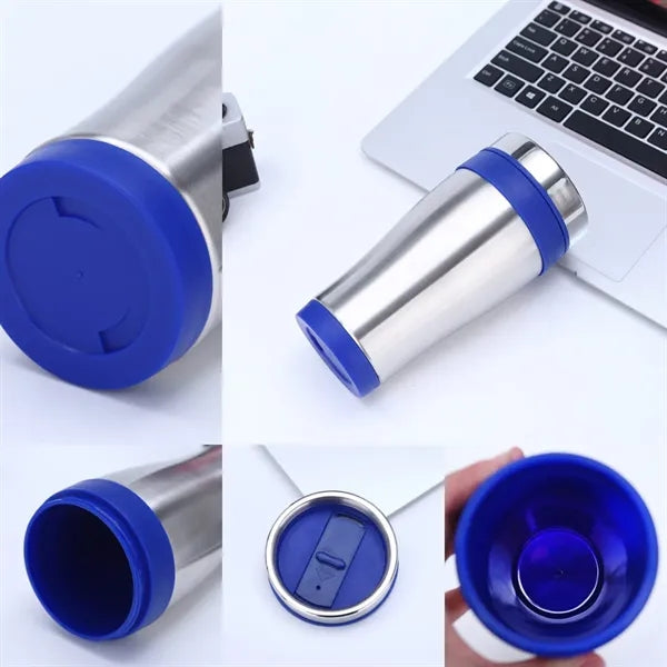 16 oz Stainless Steel Tumbler Travel Mugs