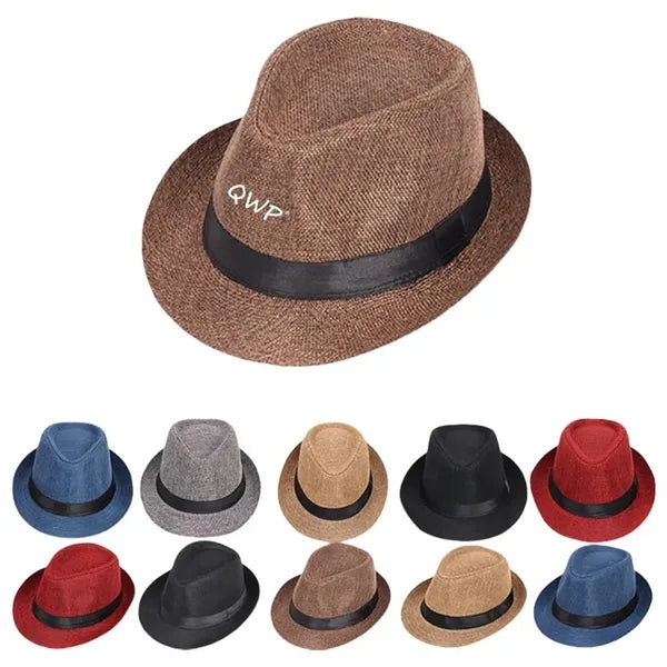 Straw Jazz Hat