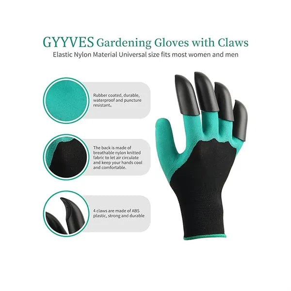 Clawed Gardening Gloves
