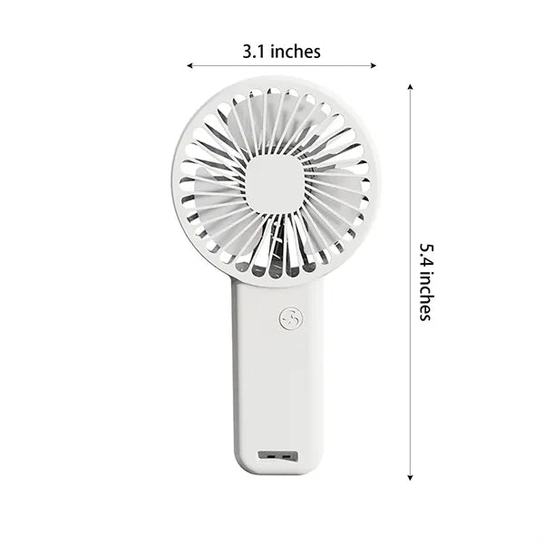 Mini Portable Handheld Fan with 3 Speeds