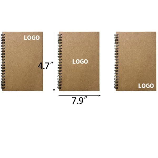 A5 Customized Simple Cowhide Working Notebook