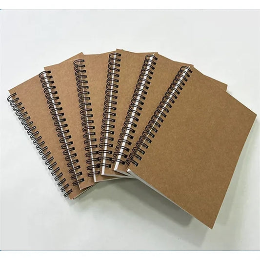 A5 Customized Simple Cowhide Working Notebook