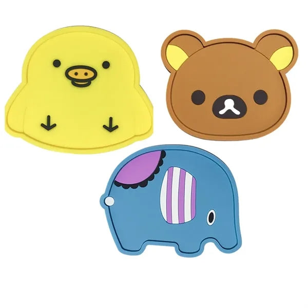 Creative Soft Rubber Insulated PVC Coaster
