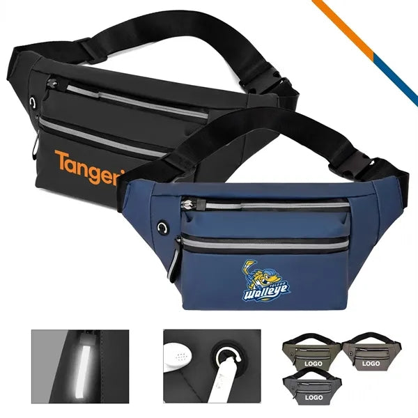 Pinel Luminous Zipper Fanny Pack