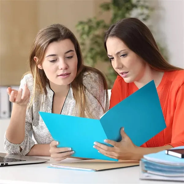 Plastic Folders with Pockets