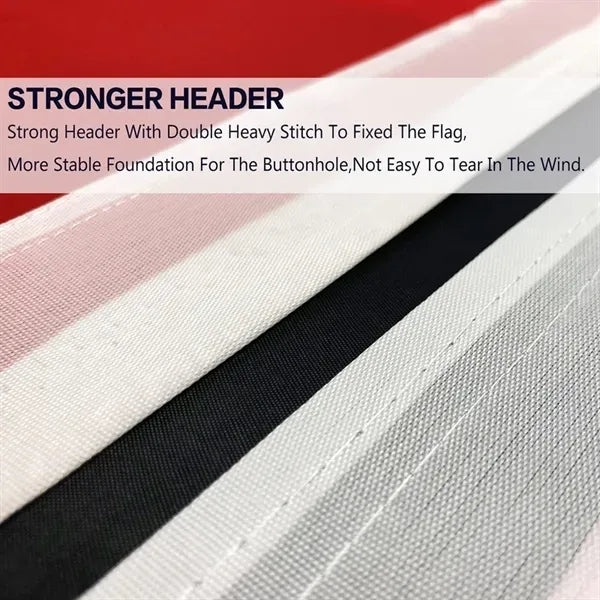 US Patriotic Half Fan Banner Flag for 4th of July Decoration