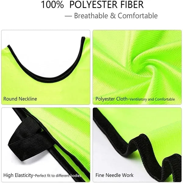 Scrimmage Mesh Jersey Sports Vest for Child & Adult