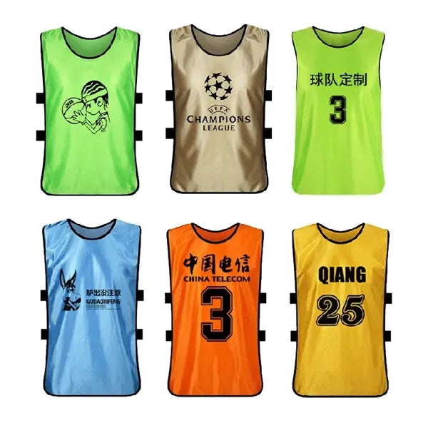 Scrimmage Mesh Jersey Sports Vest for Child & Adult