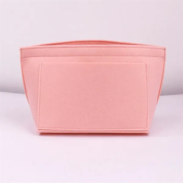 Felt Cosmetic Bag Insert Organizer 28X25X17CM