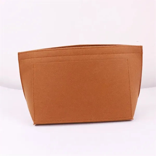 Felt Cosmetic Bag Insert Organizer 28X25X17CM