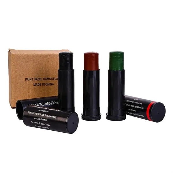 3-Color Camouflage Facial Painting Set