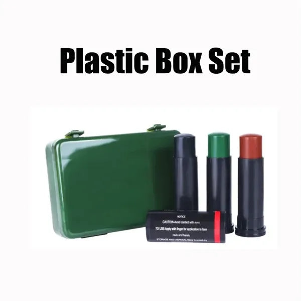 3-Color Camouflage Facial Painting Set