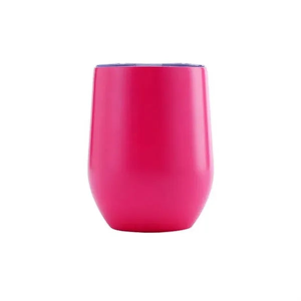 12oz Wine Tumbler with Lid