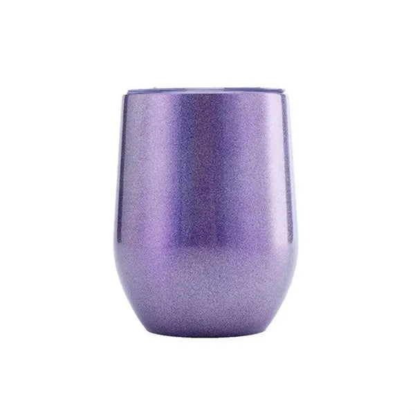 12oz Wine Tumbler with Lid