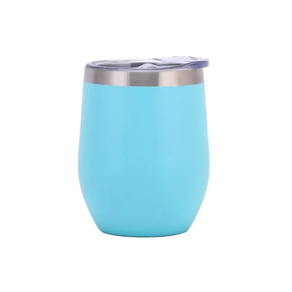 12oz Wine Tumbler with Lid
