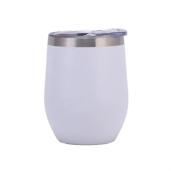 12oz Wine Tumbler with Lid