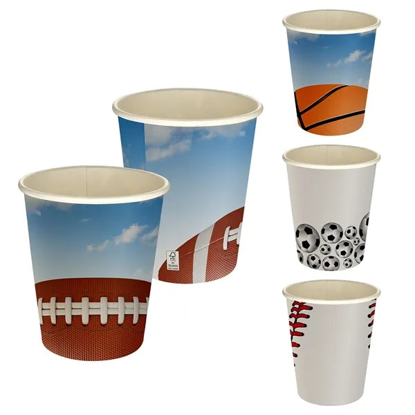 5 oz Full Color Sporty Paper Cup