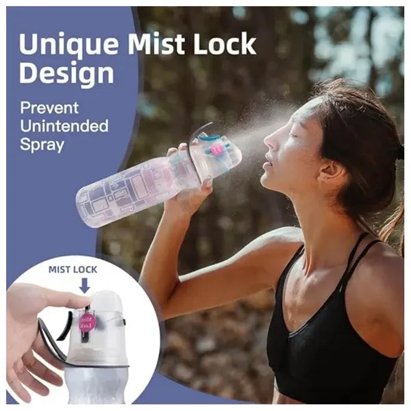 Cooling Mist And Sip Water Bottle