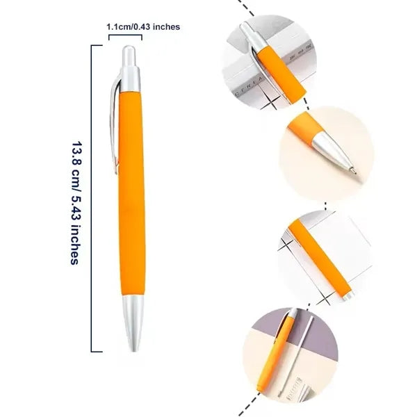 Colorful Ballpoint Gel Pens With Black Or Blue Ink