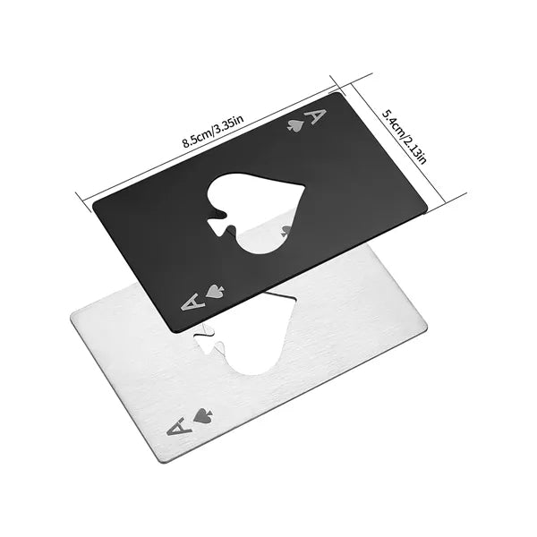 Stainless Steel Credit Card Bottle Opener