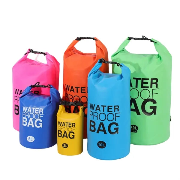 Portable Waterproof Travel Camp Laundry Bag With Handles