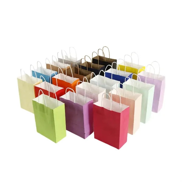 Birthday Crafts Wedding Party Colorful Gift Paper Bag