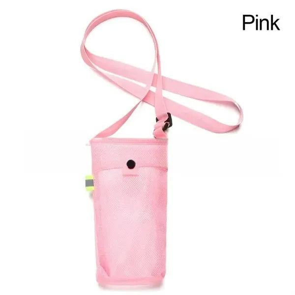 Water Bottle Carrier with Adjustable Strap