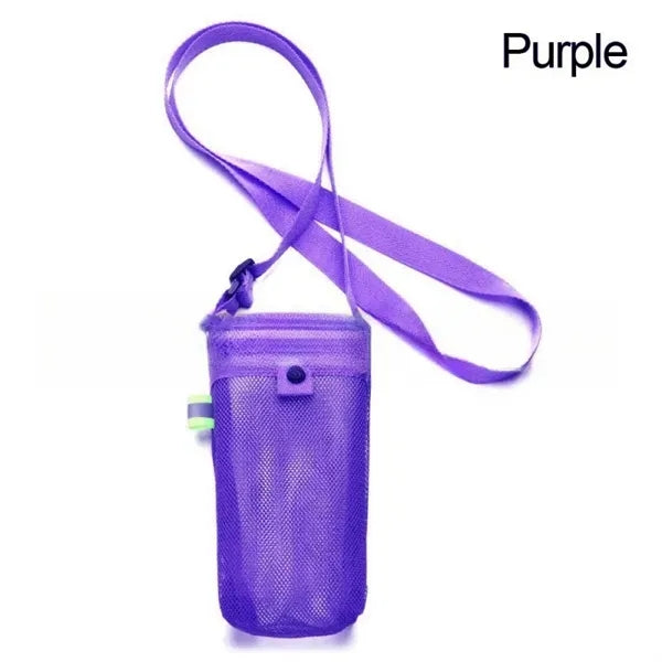 Water Bottle Carrier with Adjustable Strap