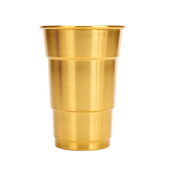 16 Oz. Custom Logo Aluminum Party Beer Cup