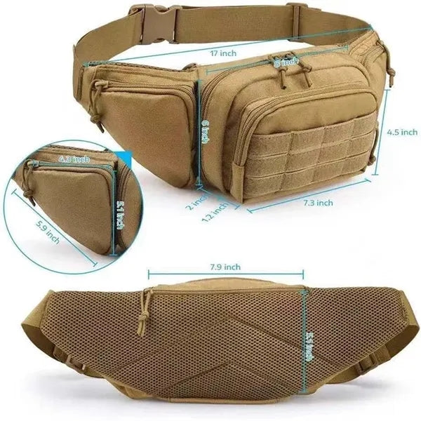 Military Tactical Waterproof Waist Bag