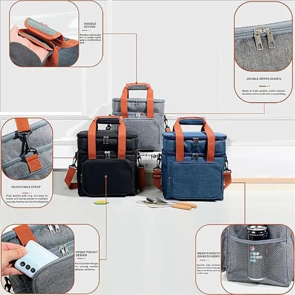 Portable Insulated Lunch Bag
