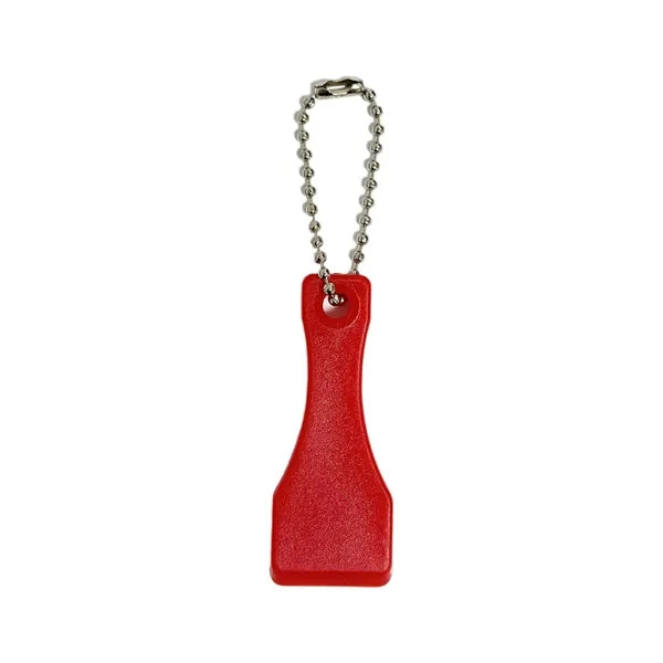 Plastic Lottery Scratcher with Keychain