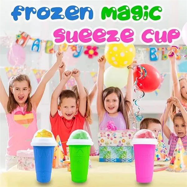Slushy Maker Quick Frozen Magic Layers Slushie Cup
