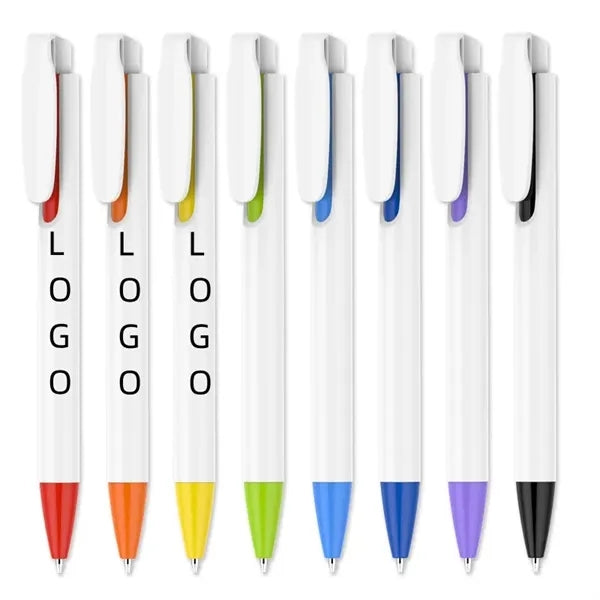 Ballpoint Pen Creative Colorful Retractable Click Ballpen
